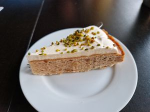 Walnusskuchen at Vegane Bergpension in Schulenberg