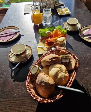 Frühstück für Zwei at Vegane Bergpension in Schulenberg