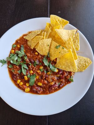 Chili con "Carne" at Vegane Bergpension in Schulenberg