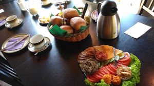 Frühstück für 5 at Vegane Bergpension in Schulenberg