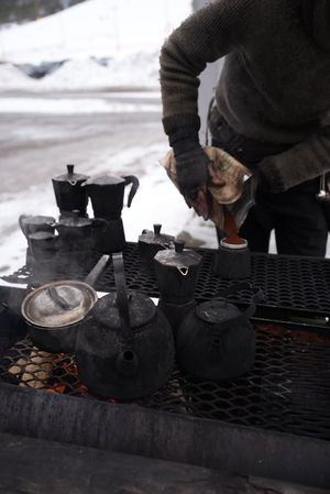Coffee  at Campfire Barista in Sirkka