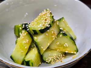 Pickled Cucumber 青瓜漬 (Photo by 素Good) at Sam Bo Vegetarian - 三寶素食 in Kowloon
