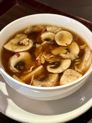 Hot and Sour soup   at PL8 Simply Asian Restaurant in Barrington