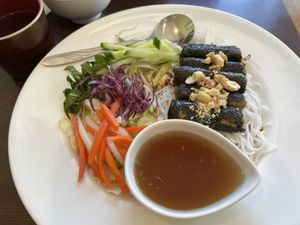 Betel Leaf Vermicelli (Bún Lá Lốt)  at Veggiebowl in Vancouver