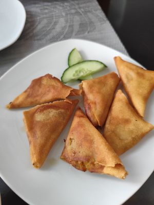 Dumplings at Sushi One in Gran Canaria