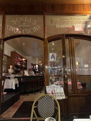   at Sofia's in New York City