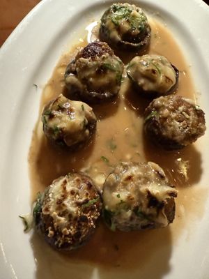 Stuffed mushroom   at Sofia's in New York City
