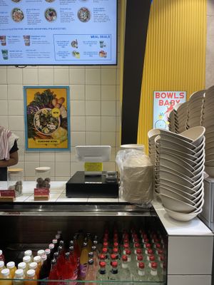 Counter  at Bowls Baby in Melbourne