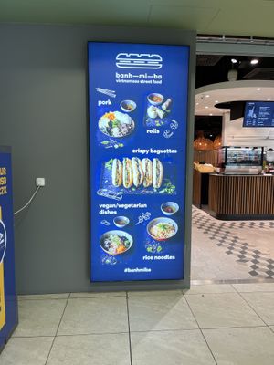 Vegan options  at PRG - Banh-Mi-Ba - T2 in Prague