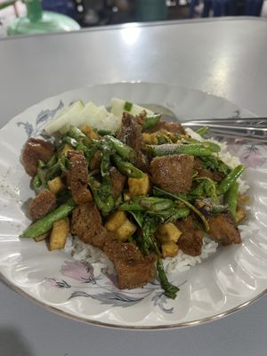 Hot basil   at Thai Food Vegetarian or Vegan - Maybe closed in Surat Thani