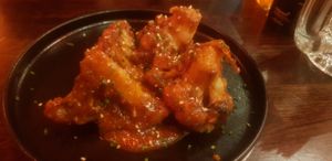 Sticky Korean cauli 'wings' #Veganuary at Koji Sunderland in Sunderland