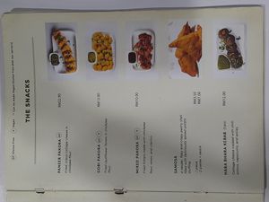 Menu 4 at The Ganga Cafe - Mont Kiara in Kuala Lumpur