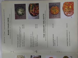 Menu 8 at The Ganga Cafe - Mont Kiara in Kuala Lumpur