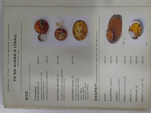 Menu 11 at The Ganga Cafe - Mont Kiara in Kuala Lumpur