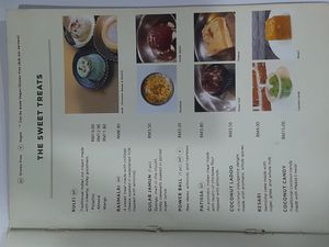 Menu 16 at The Ganga Cafe - Mont Kiara in Kuala Lumpur