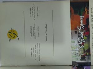 Menu 18 at The Ganga Cafe - Mont Kiara in Kuala Lumpur