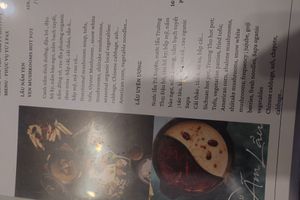 Menu 1 at Yen Vegan Restaurant & Bar in Sapa