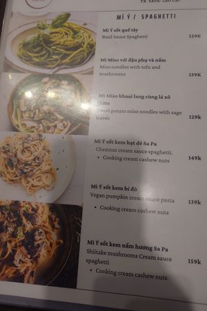 Menu 6 at Yen Vegan Restaurant & Bar in Sapa