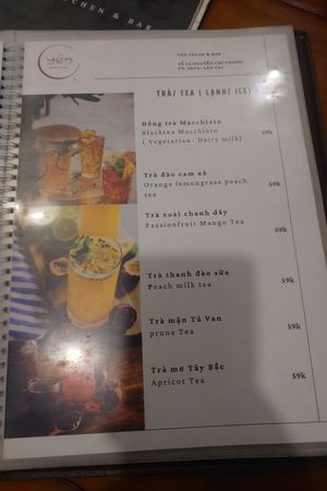 Menu 11 at Yen Vegan Restaurant & Bar in Sapa