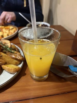 Passion fruit juicee  at Yen Vegan Restaurant & Bar in Sapa