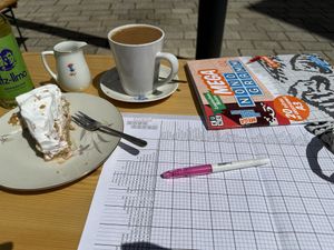 Swedish Apple pie  at Café Cut in Giengen An Der Brenz