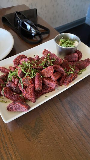 Fried beets with aioli at Tree House in St Louis