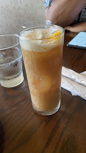 Tipsy dirty chai at Tree House in St Louis