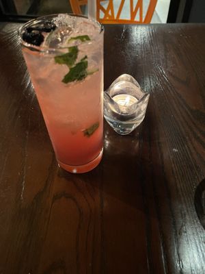 Hibiscus mojito  at Tree House in St Louis