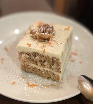 Carrot cake   at Tree House in St Louis