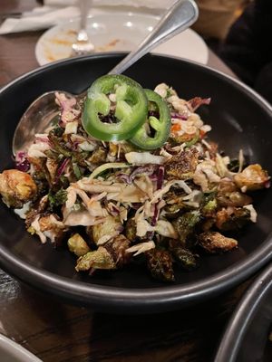 Brussels sprouts salad   at Tree House in St Louis