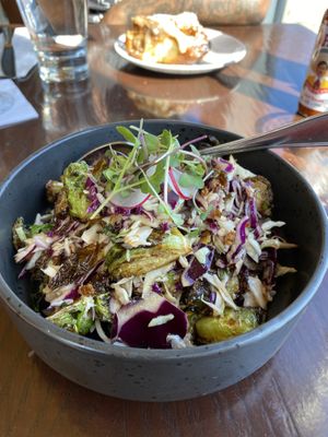Brussels sprouts salad   at Tree House in St Louis