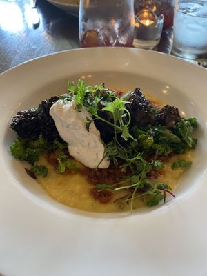 Smoked maitake mushrooms   at Tree House in St Louis