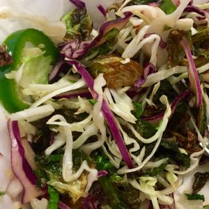 Brussels sprout salad at Tree House in St Louis