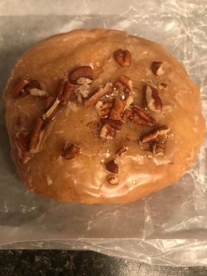 Vegan caramel pecan donut  at Tree House in St Louis