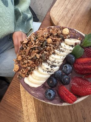 Açai bowl  at Bloome By Sasha in Barcelona