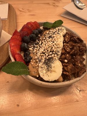 Vegan Porridge Bowl  at Bloome By Sasha in Barcelona