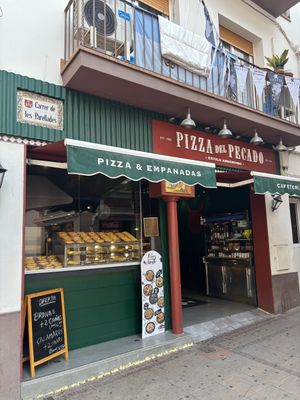   at La Pizza del Pecat in Sitges