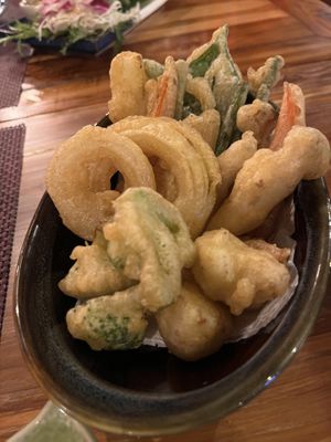 Vegetable Tempura  at Khaw Glong in Koh Samui
