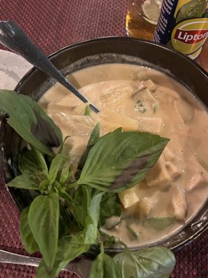 Yellow Curry   at Khaw Glong in Koh Samui