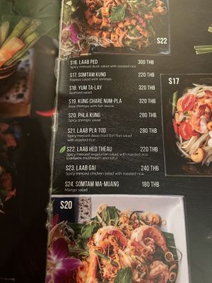 green leave means vegetariann   at Khaw Glong in Koh Samui