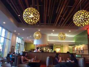 inside decor at Veggie Grill - Irvine Crossroads in Irvine
