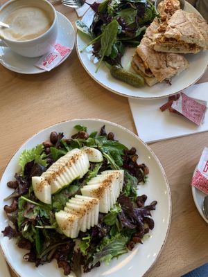 Salad and smoothie bowl  at 718 Breakfast & Brunch in Sofia