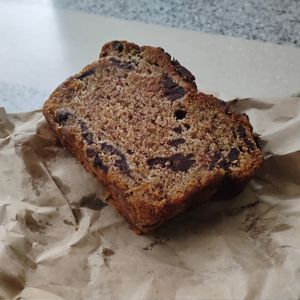 Chocolate banana bread at Milligram Coffee in Sligo