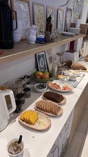 Desayuno   at Casa Caravan in Buenos Aires