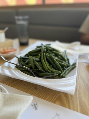 String Beans with Garlic   at Dumpling Mix in Redondo Beach