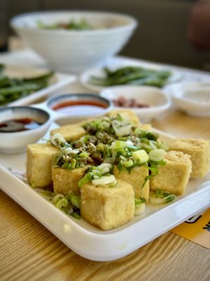 Fried Tofu  at Dumpling Mix in Redondo Beach