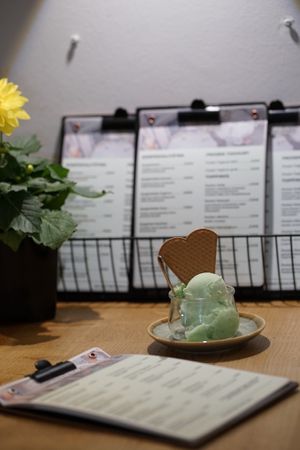   at Eiscafé numero UNO in Guenzburg