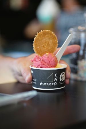   at Eiscafé numero UNO in Guenzburg