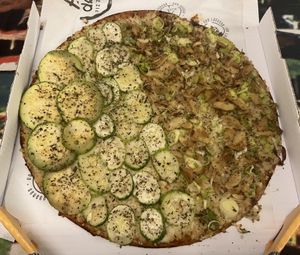 Roasted garlic and zucchinji  at Fit de Fato   in Rio De Janeiro