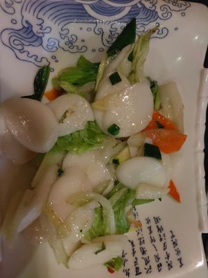 Gnocchi con verdure at Stella d'Asia in Milan